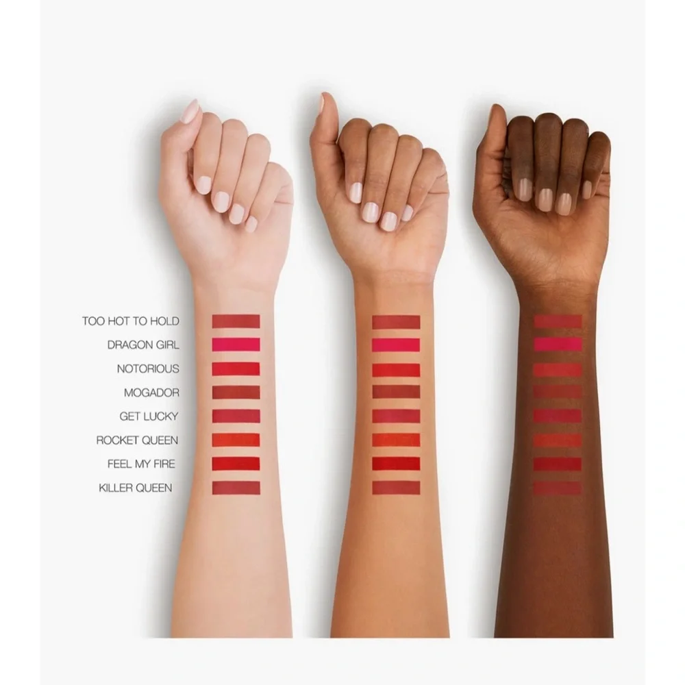 NARS Powermatte Matte Feel My Fire 130 Lipstick 0.05 oz 1.5 g NIB